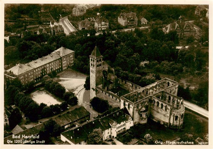 Bad Hersfeld Fliegeraufnahme