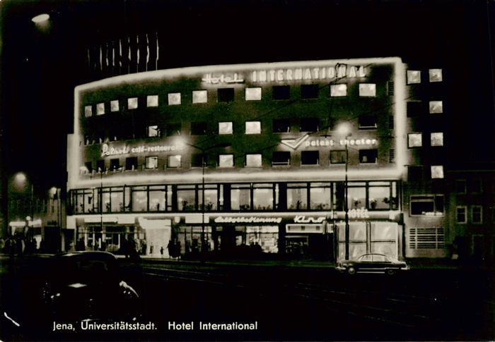 Jena  Thueringen Hotel International bei Nacht