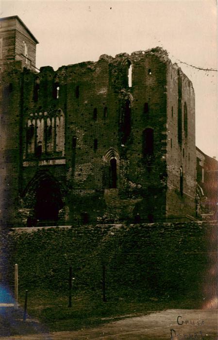 Dorpat Tartus Tartu Estonia Ruine