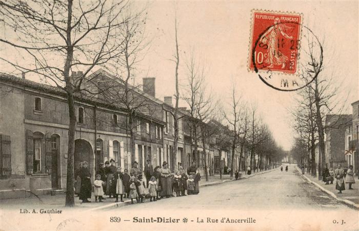 Saint-Dizier 52 Haute-Marne Rue d Ancerville