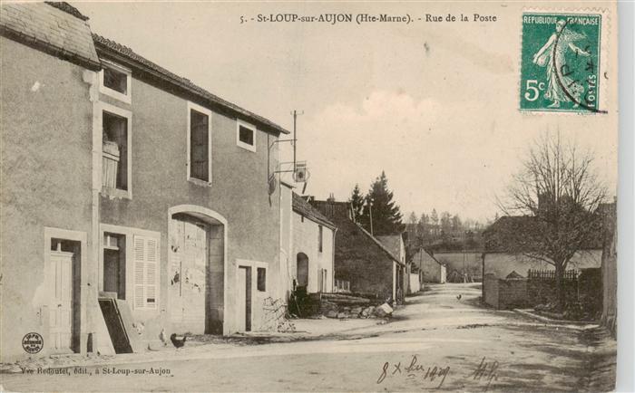 Saint-Loup-sur-Aujon Rue de la Poste