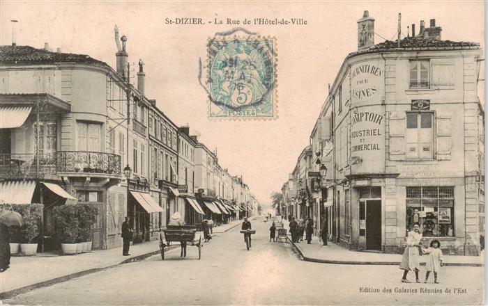 Saint-Dizier 52 Haute-Marne Rue de l Hôtel de Ville