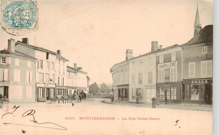 Montierender Montier-en-Der 52-Haute-Marne Rue Notre Dame
