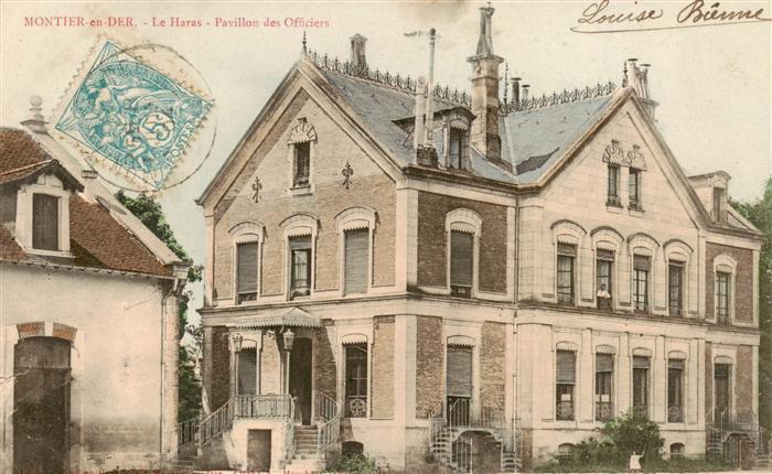 Montier-en-Der 52-Haute-Marne Le Haras Pavillon des Officiers