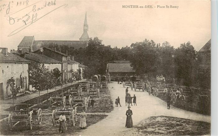 Montier-en-Der 52-Haute-Marne Place St Remy