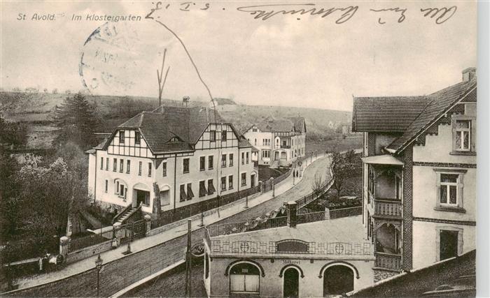 St-Avold Saint-Avold 57 Moselle Im Klostergarten