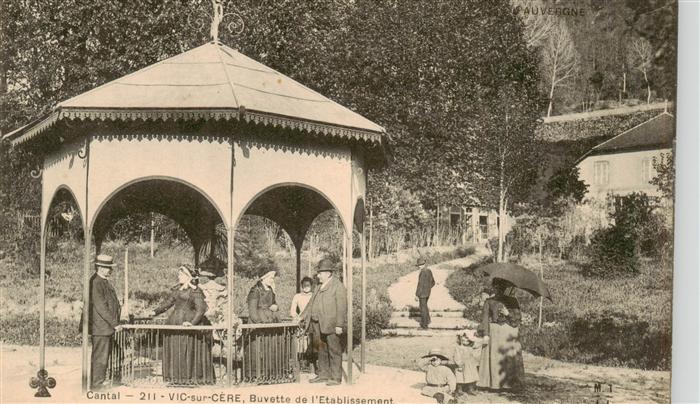 Vic-sur-Cere 15 Cantal Buvette de l'Etablissement