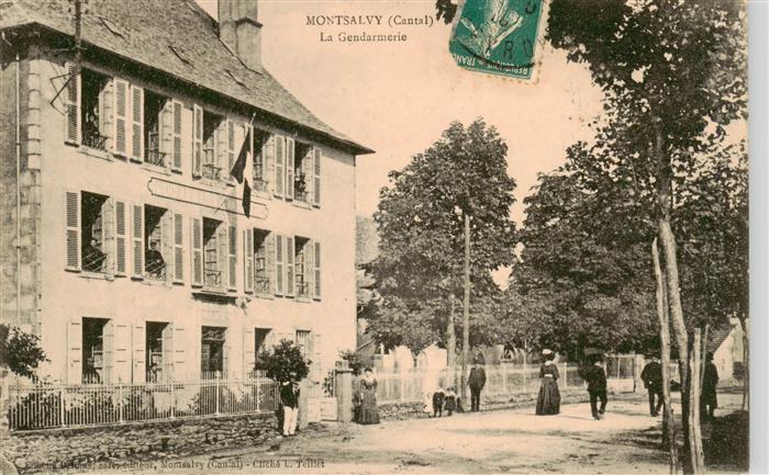 Montsalvy 15 Cantal La Gendarmerie