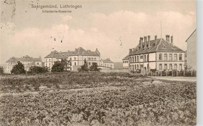Saargemuend Sarreguemines 57 Moselle Infanterie Kaserne