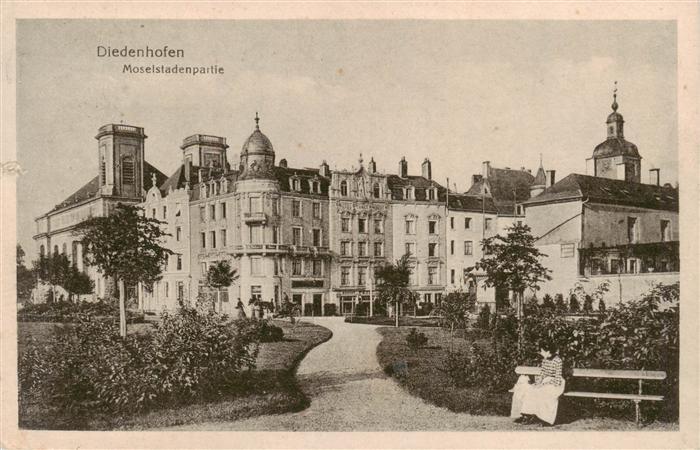 Diedenhofen Thionville 57 Moselle Moselstadenpartie