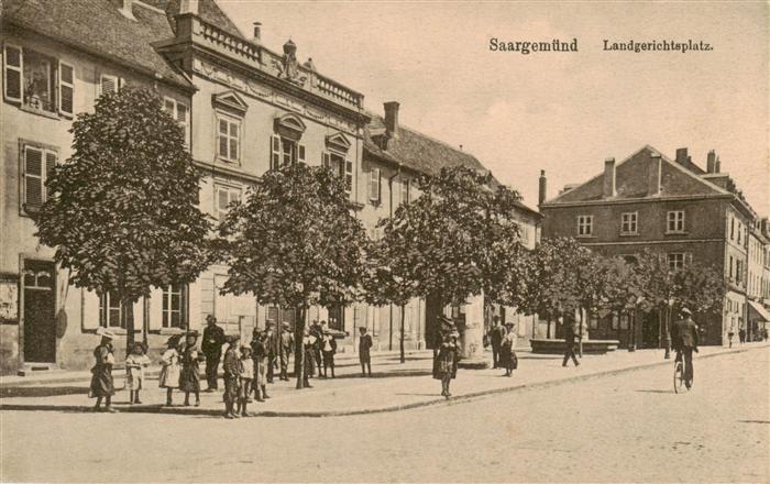Saargemuend Sarreguemines 57 Moselle Landgerichtsplatz