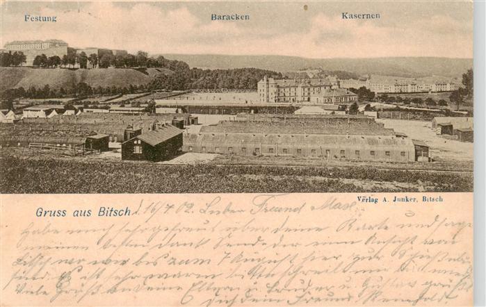 Bitsch Lager Festung Baracken Kasernen