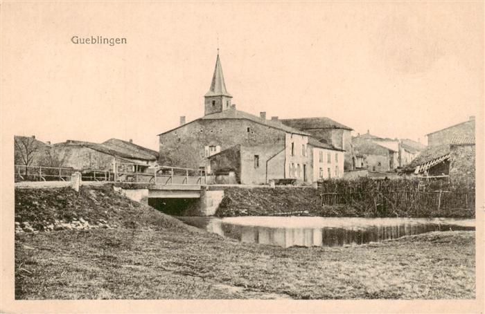 Gueblingen Guebling 57 Moselle Ortspartie