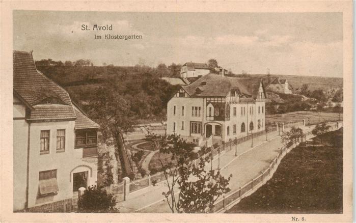 St-Avold Saint-Avold 57 Moselle Im Klostergarten Feldpost
