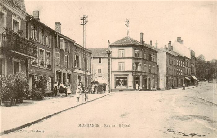 Morhange Moerchingen 57 Moselle Rue de l Hopital