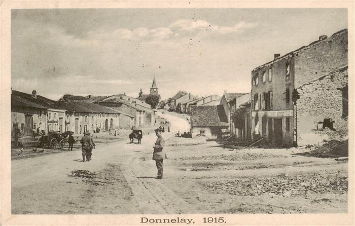 Donnelay 57 Moselle Ortspartie