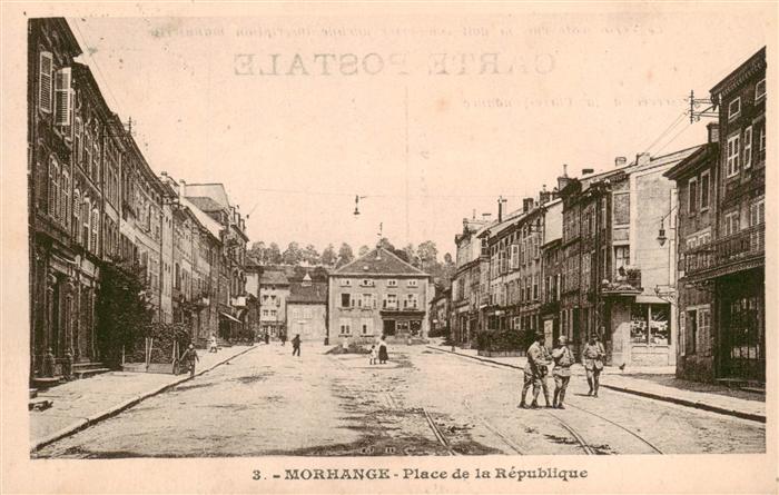 Morhange Moerchingen 57 Moselle Place de la Republique