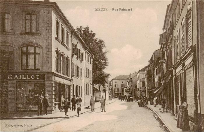 Dieuze Duss 57 Moselle Rue Poincare