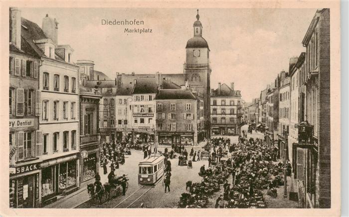 Diedenhofen Thionville 57 Moselle Marktplatz
