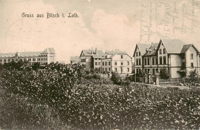 Bitsch Bitche 57 Moselle Lothringen Teilansicht