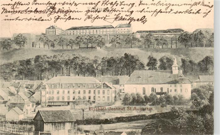Bitsch Bitche 57 Moselle Lothringen Bischoefl Institut St Augustin