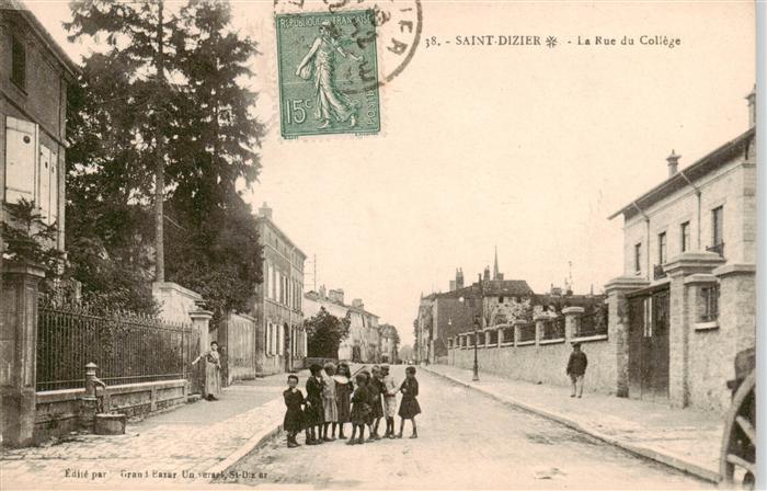 Saint-Dizier 52 Haute-Marne Rue du College