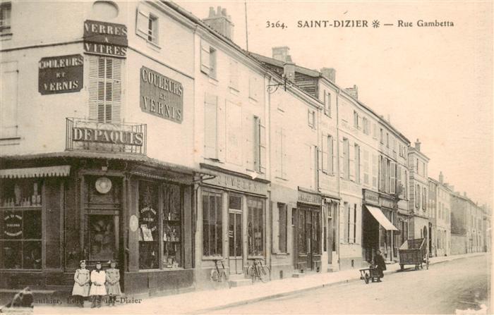 Saint-Dizier 52 Haute-Marne Rue Gambetta