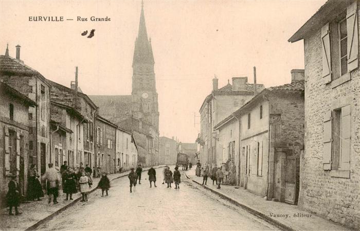 Eurville-Bienville 52 Haute-Marne Rue Grande