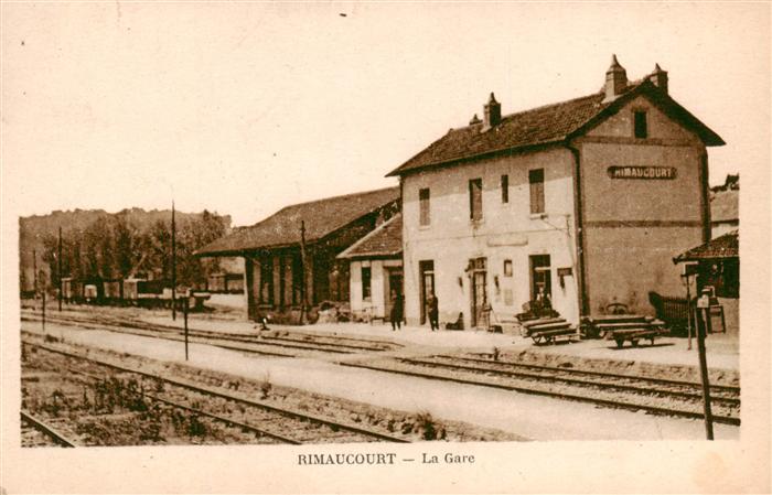 Rimaucourt 52 Haute-Marne La Gare