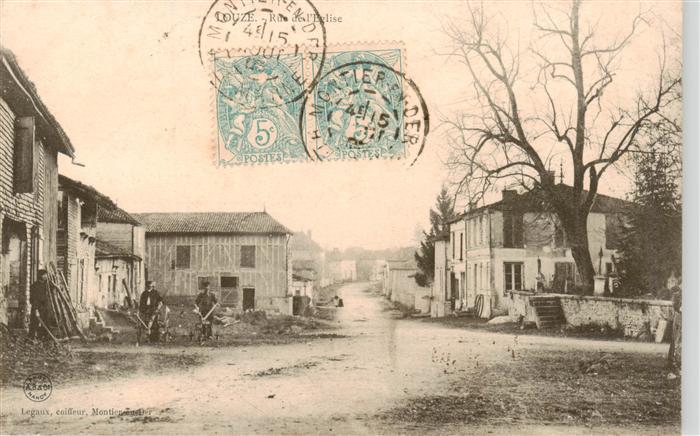 Louze 52 Haute-Marne Rue de l Eglise