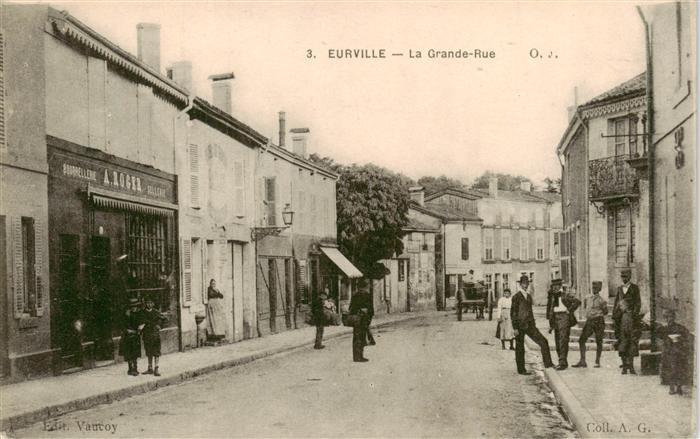 Eurville-Bienville 52 Haute-Marne La Grande Rue