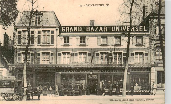 Saint-Dizier 52 Haute-Marne Grand Bazar Universel