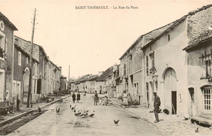 Saint-Thiebault La Rue du Pont