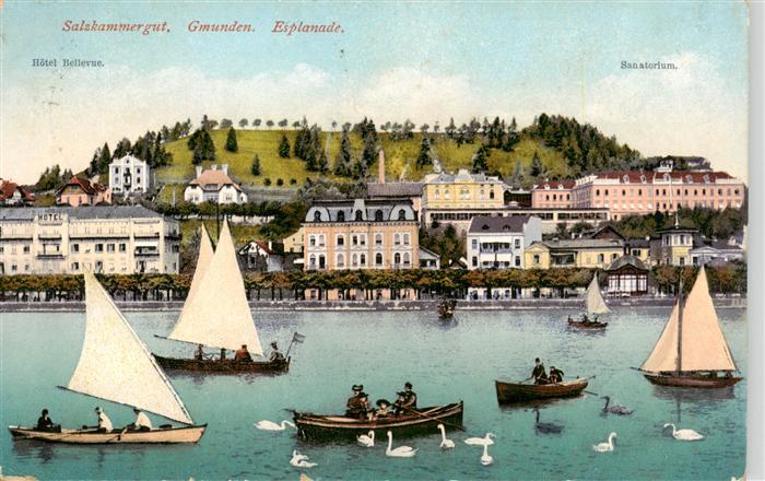 Gmunden Traunsee Salzkammergut AT Esplanade Hotel Bellevue Sanatorium