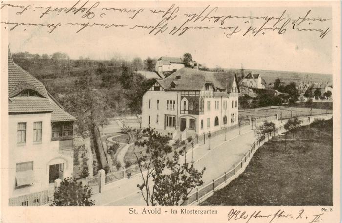 St-Avold Saint-Avold 57 Moselle Im Klostergarten