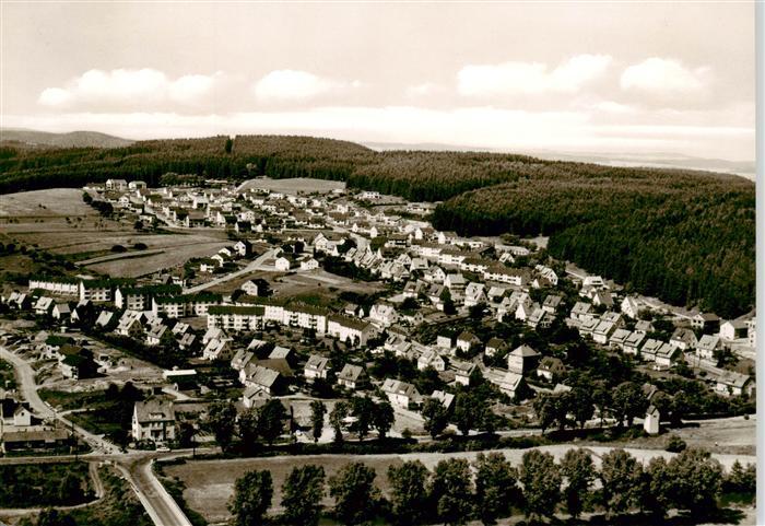 Frankenberg  Eder Fliegeraufnahme