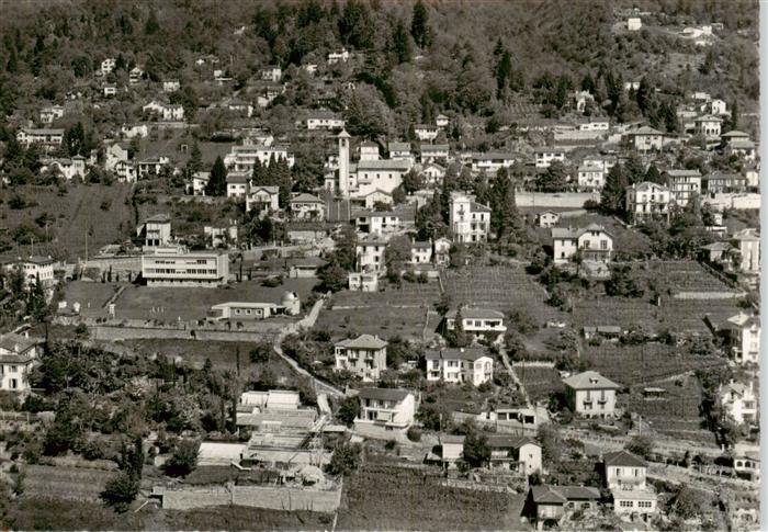 Trinita Locarno Lago Maggiore TI Fliegeraufnahme