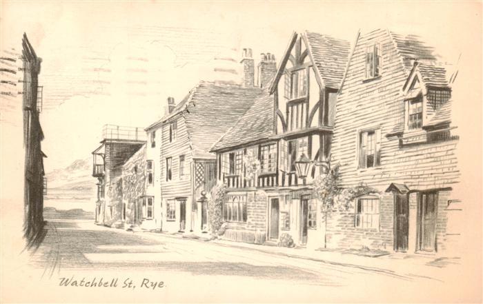 Rye  East Sussex UK Watchbell St Rye