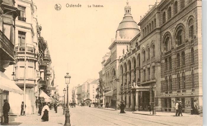 Ostende Oostende West-Vlaanderen Belgie Le Theatre