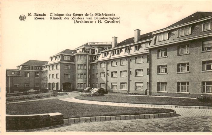 Renaix Ronse Belgie Clinique des Soeurs de la Misericorde