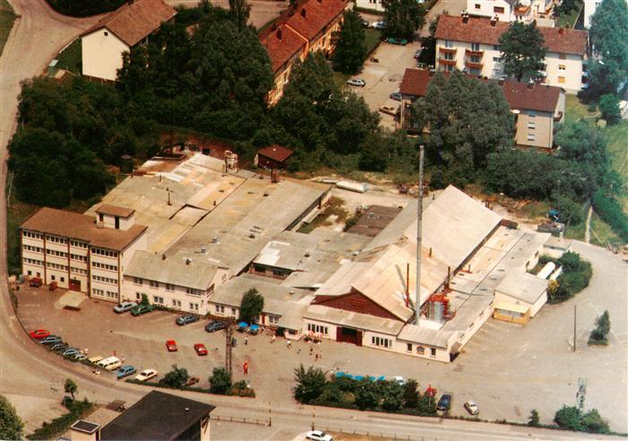 Wolfach Glashuette Wolfach Glasschleiferei Glasmuseum Fliegeraufnahme