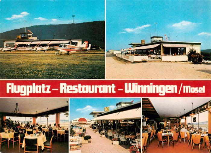 Winningen Mosel Flugplatz Restaurant Terrasse