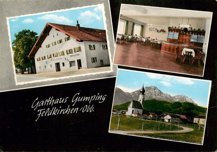 Feldkirchen Oberbayern Gasthaus Gumping Gastraeume Kirche