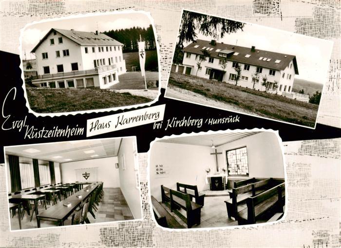 Kirchberg Hunsrueck Ev Ruestzeitenheim Haus Karrenberg Hauskapelle Inneres