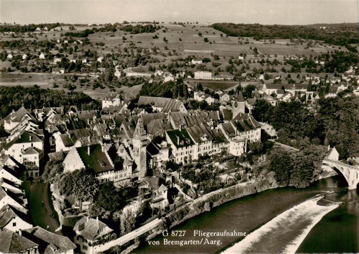 Bremgarten AG Fliegeraufnahme
