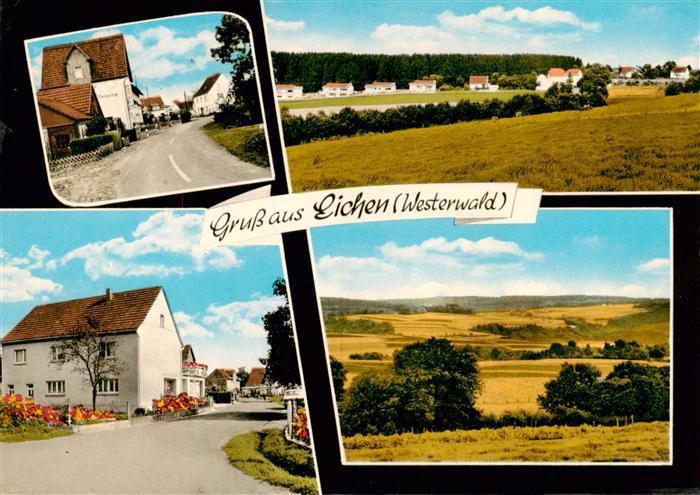 Eichen Altenkirchen Westerwald Strassenpartie Gasthaus Panorama