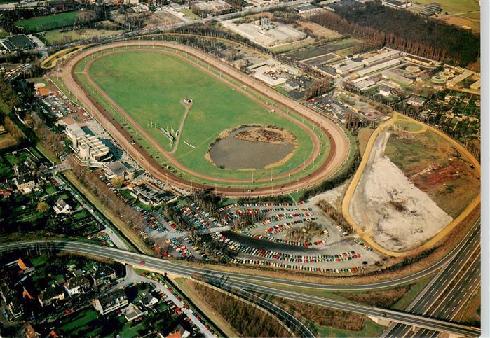 Recklinghausen  Westfalen Trabrennbahn Recklinghausen Fliegeraufnahme