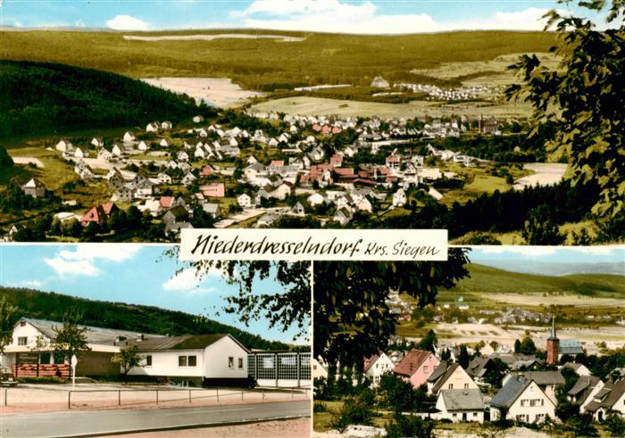 Niederdresselndorf Burbach Panorama Teilansichten