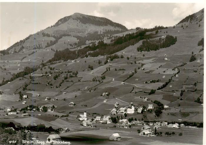 Stein Toggenburg SG Panorama Blick gegen Stockberg