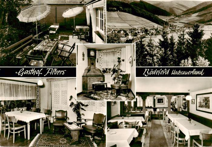 Boedefeld Gasthof Albers Gastraum Panorama